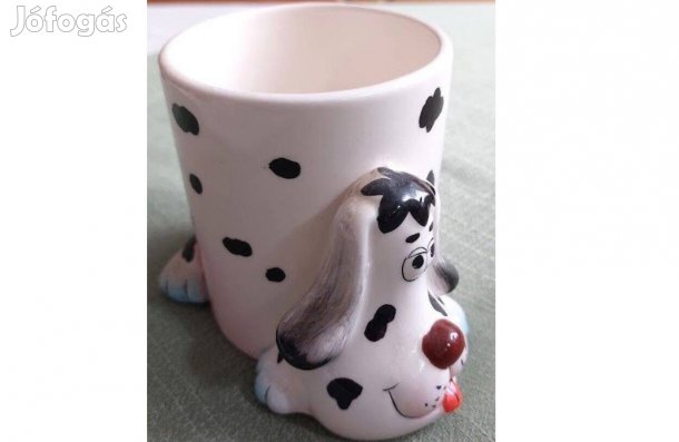 Kutyusos dombor mintás bögre