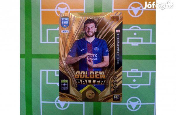 Kvaratskhelia (PSG) Fifa 365 2026 Golden Baller Top Master foci kártya