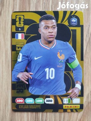 Kylian Mbappe Franciaország World Cup 2026 Golden Baller focis kártya