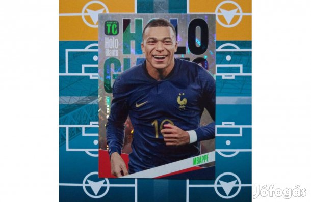 Kylian Mbappé Holo Giant Top Class 2024 focis kártya