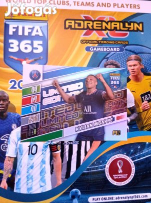 Kylian Mbappé (PSG) Panini Fifa 365 2022 XXL Limited kártya