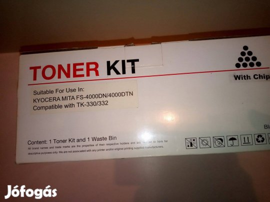 Kyocera Mita FS-4000DN TK-330 toner és waste bin