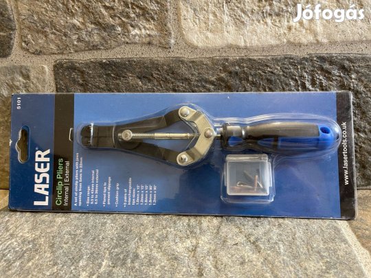 LASER - 5in1 Cserélhető hegyű Seeger gyűrű fogó készlet / zégergyűrű