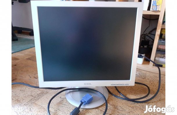 LCD monitor Xerox XA3-17 saját Software-telepítővel, kábelekkel