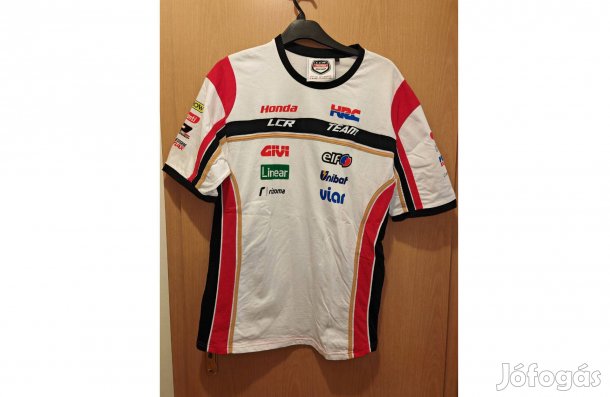 LCR Honda Motogp fehér eredeti csapat póló (2XL)