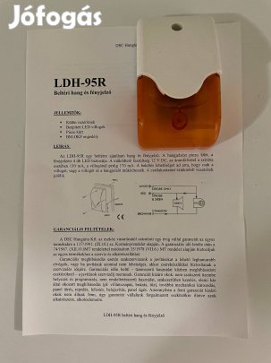 LDH-95R beltéri hang-, fényjelző