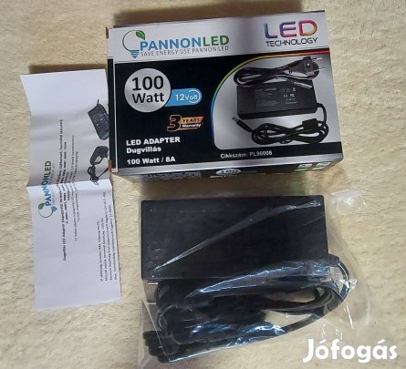 LED Adapter Dugvillás 100Watt/8A