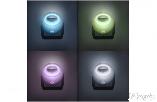 LED -es Éjszakai jelzőfény irányfény fény AC 230V alkonyatkapcsolós