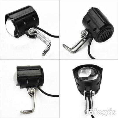 LED-es első lámpa elektromos kerékpárhoz 36-60V