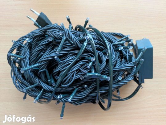 LED fényfüzér hidegfehér