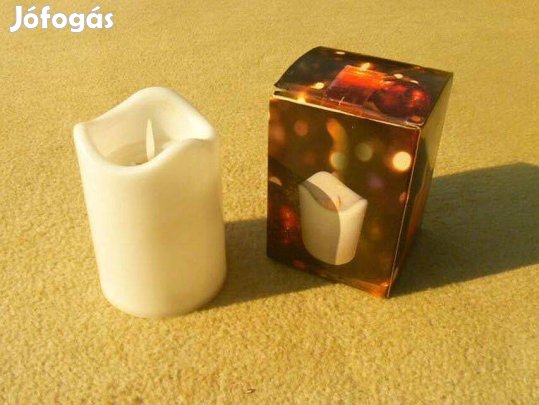LED gyertya 10 cm