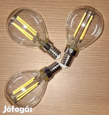 LED-izzók (E14, 605 lm, 5,5 W, 2700 K)