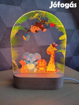 LED lámpa éjszakai világítás gyerekszobába Új !