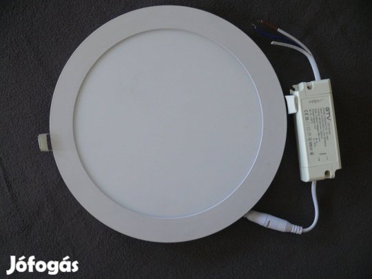 LED panel GTV LD-Orw19W-NBP süllyesztett, kerek 19W, 1520lm