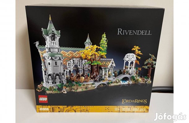 LEGO 10316 - Gyűrűk Ura Völgyzugoly Új, Bontatlan!