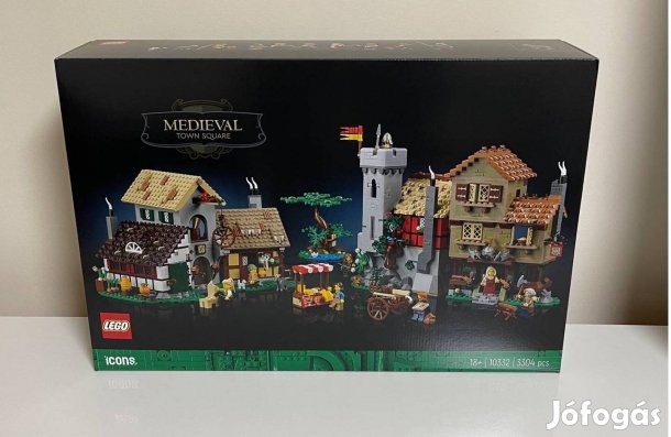 LEGO 10332 - Középkori város főtere Új, Bontatlan! +barna karton