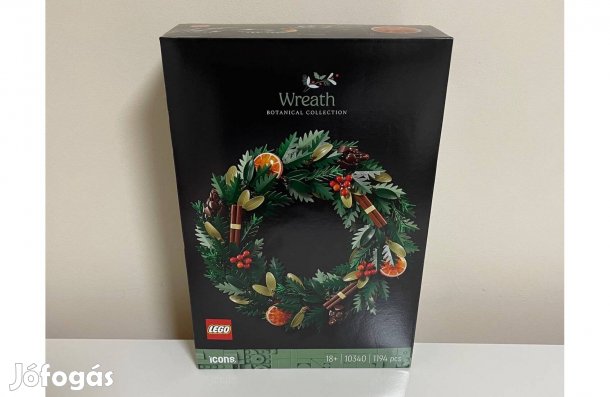 LEGO 10340 - Koszorú Új, Bontatlan!