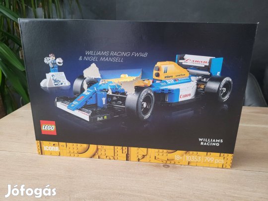 LEGO 10353 - Williams Racing FW14B és Nigel Mansell