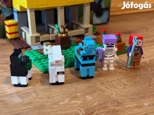 LEGO 21171 - Minecraft - Lóistálló - Hiánytalan - Dobozzal