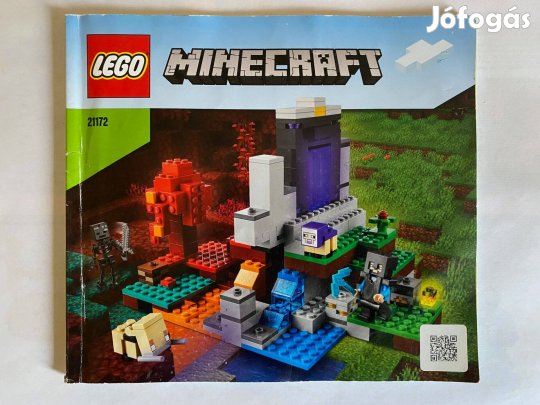 LEGO 21172 Minecraft A romos portál