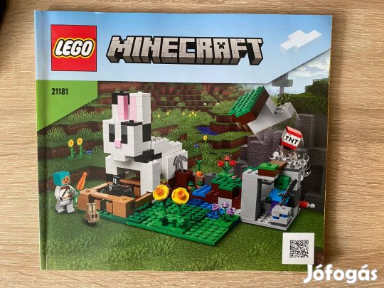 LEGO 21181 Minecraft A nyúlfarm