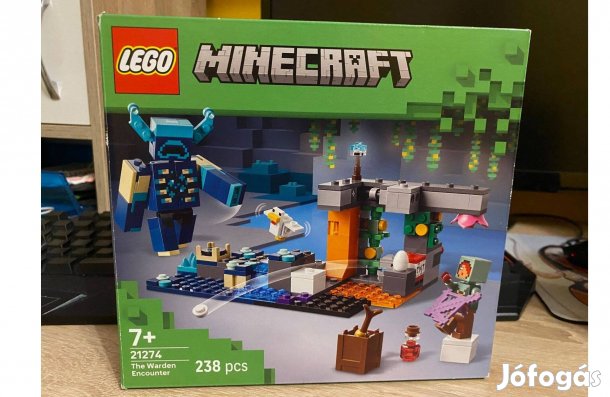 LEGO 21274 Minecraft Találkozás az Őrzővel