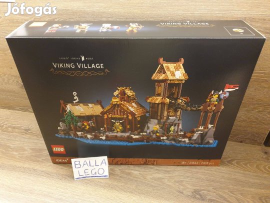 LEGO 21343 Ideas - Viking falu Új - Bontatlan