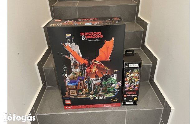 LEGO 21348 Dungeons & Dragons A vörös sárkány meséje + Lego 71047
