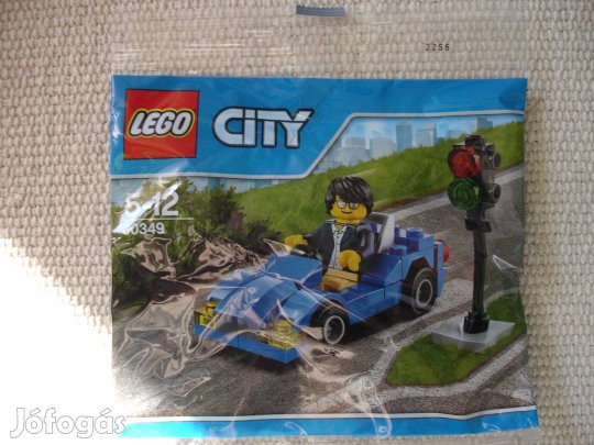 LEGO 30349 Autó közlekedési lámpával Bontatlan