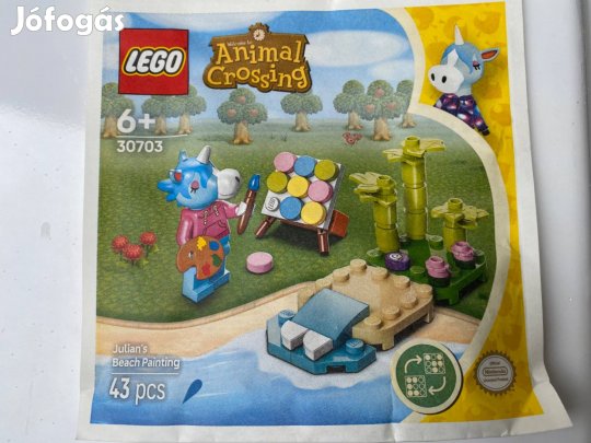 LEGO 30703 Animal Crossing Polybag, ( kék ló) Új! Húsvéti ajándék!