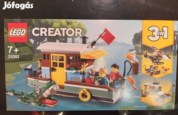 LEGO 31093 Creator Folyóparti lakóhajó Bontatlan