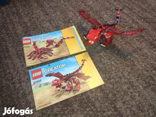 LEGO 31102 Creator - Fire Dragon nincs leírás hiánytalan 5000