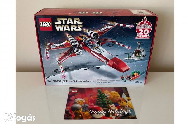 LEGO 4002019 - Star Wars X-wing Karácsonyi kiadás! Új, Bontatlan!