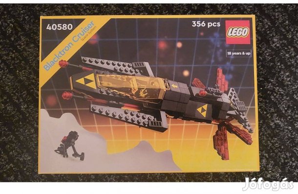 LEGO 40580 Blacktron cruiser limitált készlet Új, Bontatlan, Hibátlan
