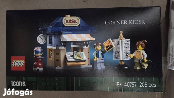 LEGO 40757 Corner Kiosk Új! Bontatlan!