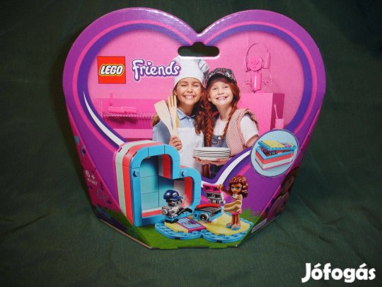LEGO 41387 Friends Olivia nyári szív alakú doboza Bontatlan