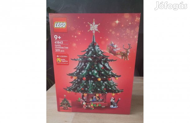 LEGO 41843 - Családi karácsonyfa, dekoráció