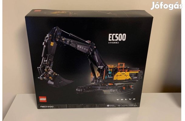 LEGO 42215 - Volvo EC500 Hybrid exkavátor Új, Bontatlan!