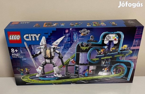 LEGO 60421 - Robotvilág hullámvasút Új, Bontatlan!