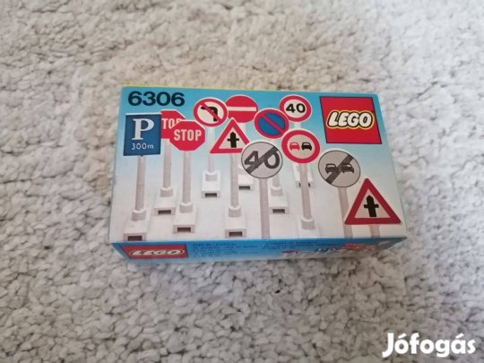 LEGO 6306 jelzőtáblák classic town
