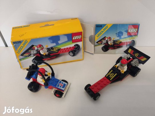 LEGO 6526 eredeti Dobozzal és útmutatóval + LEGO 6502 útmutatóval