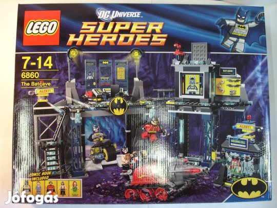 LEGO 6860 Batcave Super Heroes Denevérbarlang Bontatlan