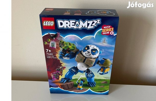 LEGO 71480 - Logan a hatalmas panda Új, Bontatlan!