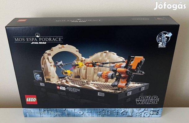 LEGO 75380 - Mos Espa fogatverseny dioráma Új, Bontatlan!
