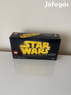 LEGO 75407 - Kockákból épült Star Wars logó Új, Bontatlan!