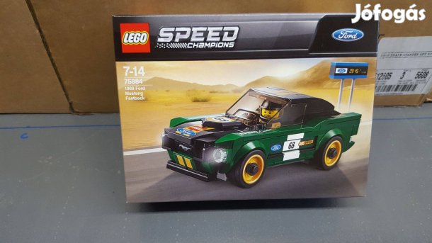 LEGO 75884 Speed Champions Ford Mustang Bontatlan dobozban
