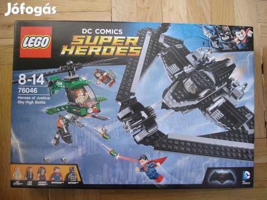 LEGO 76046 Superheroes Az igazság hősei Csata a magasban Új