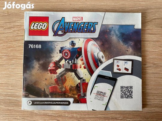 LEGO 76168 Amerika Kapitány páncélozott robotja