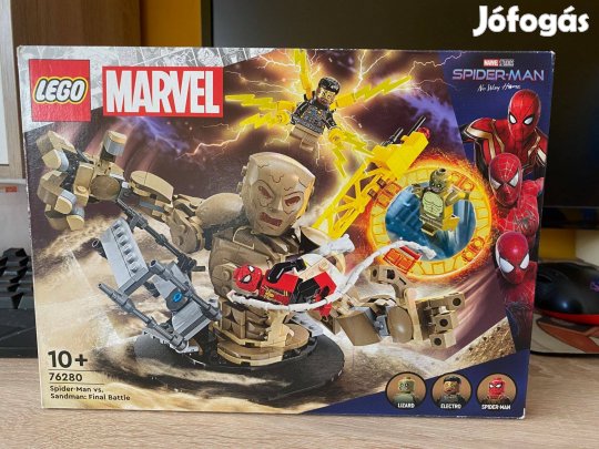 LEGO 76280 Marvel Pókember vs. Homokember A döntő ütközet