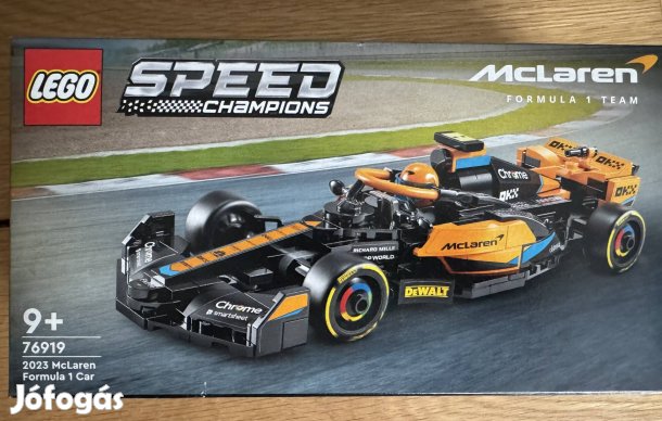LEGO 76919 Mclaren forma 1 versenyautó